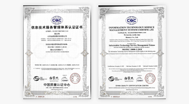 ISO20000认证